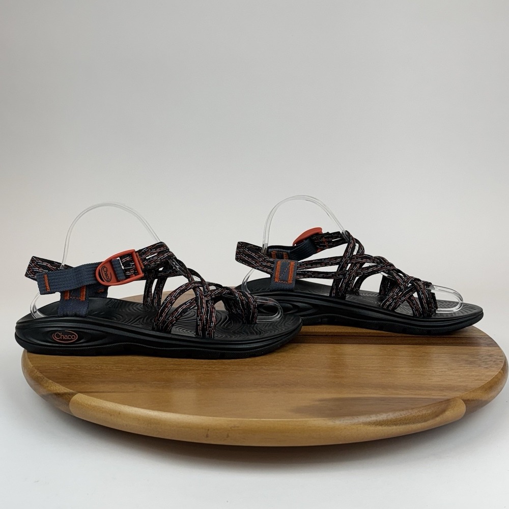 Womens Chaco‎ Z/Volv X2 Black Casual Athletic Walking Trail Sandals Shoes Size 9